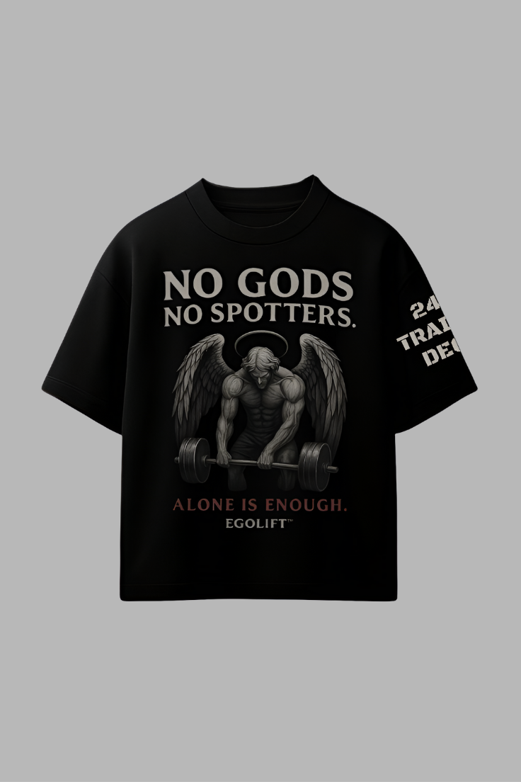 ALONE IS ENOUGH OVERSIZED TSHIRT